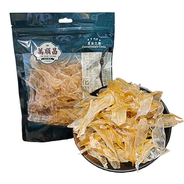 MSC Thailand Sea Bass Fish Maw 200g【萬順昌】泰國金目鱸魚花膠 (200克)