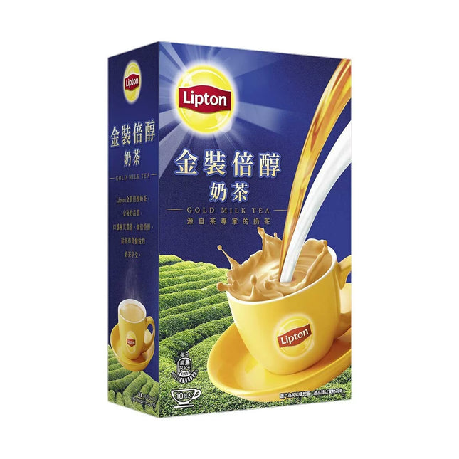 LIPTON Gold Milk Tea 10PC【立頓】金裝倍醇奶茶 10片裝 165g (包裝隨機)