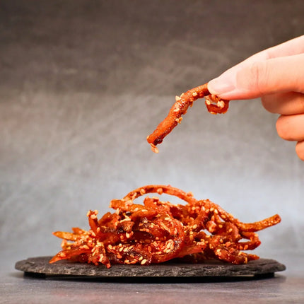 TSUI HEUNG Sesame Honey Grilled Shredded Eel 100g【趣香蝦子花生1949】芝麻蜜燒鰻魚絲 100g