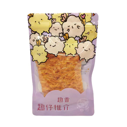 TSUI HEUNG Korean Accordion Squid Slice 100g【趣香蝦子花生1949】韓式風琴魷魚片 100g