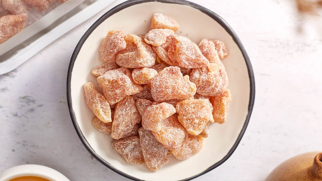 YIU FUNG STORE Flavored Sugar Ginger Cubes 112g【么鳳士多】風味糖薑粒 112g