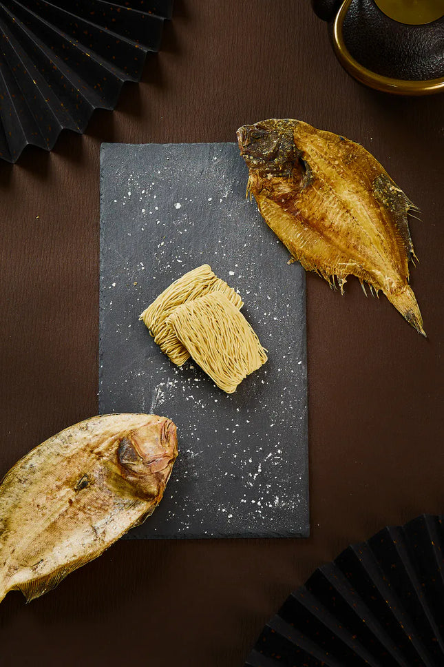 WING LOK Fish Egg-white Noodle 12pc【永樂粉麵廠】極上蛋白魚茸麵 (12隻裝)