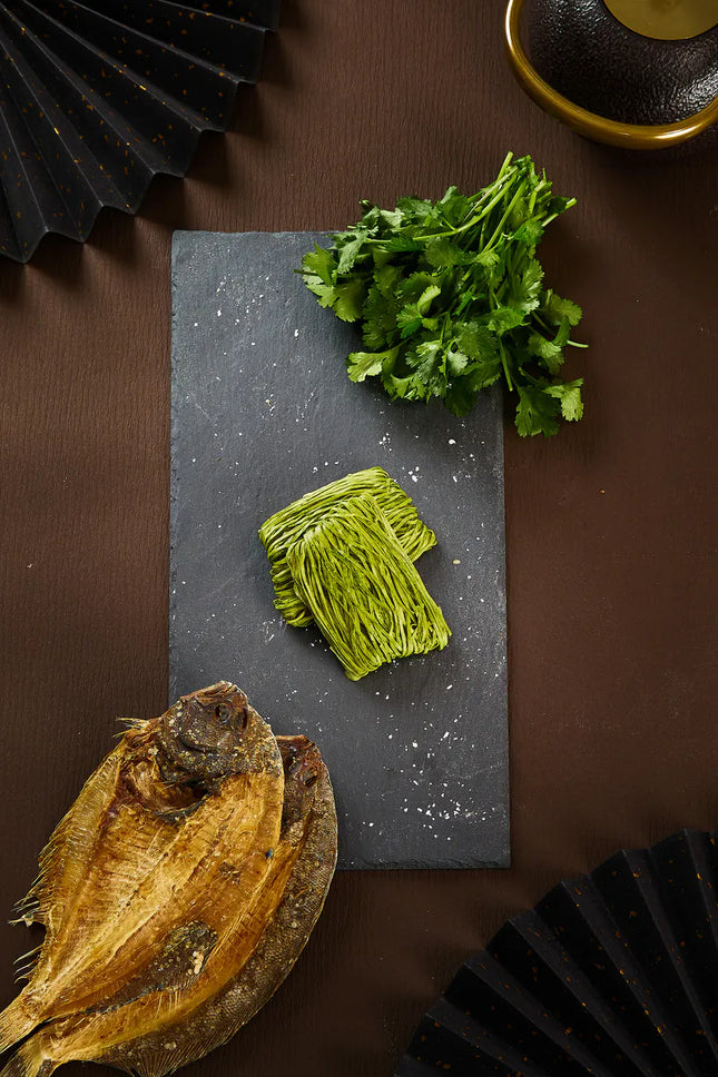 WING LOK Fish Soup Parsley Noodle 12pc (Normal)【永樂粉麵廠】濃香魚湯芫荽麵 (12隻裝) 中麵