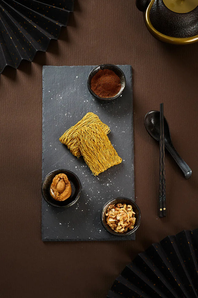 WING LOK Abalone Shrimp-egg Noodle 12pc【永樂粉麵廠】極上鮑魚味蝦子麵 (12隻裝)