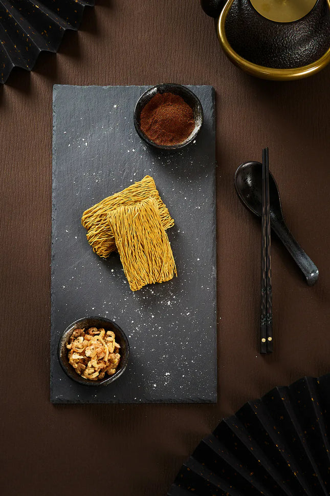 WING LOK Premium Shrimp-egg Noodle 12pc【永樂粉麵廠】特濃蝦子麵 (12隻裝)