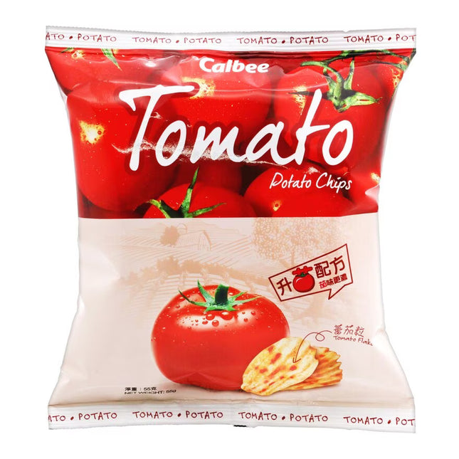 CALBEE Potato Chips Tomato 55g【卡樂B】蕃茄味薯片 55g