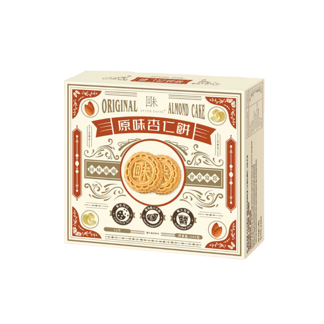 AFTER TASTE Traditional Almond Cake【回味】傳統原粒杏仁餅 240g
