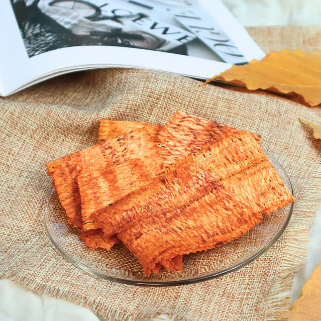 TSUI HEUNG Thai Spicy Accordion Squid Slices 40g【趣香蝦子花生1949】泰國香辣風琴魷魚片 40g