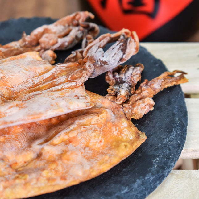 TSUI HEUNG Whole Thai Squid Slices Extra Large 40g【趣香蝦子花生1949】海怪級-泰國原隻吊片 40g