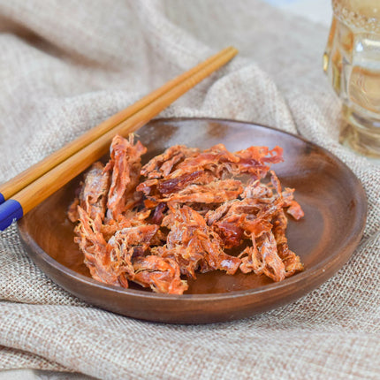 TSUI HEUNG Thai Accordion Squid Strips 45g【趣香蝦子花生1949】泰國風琴魷魚絲 45g