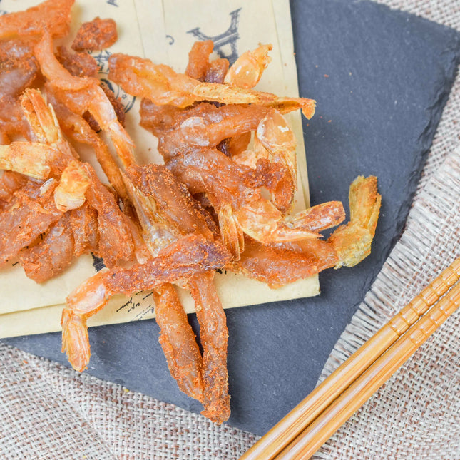 TSUI HEUNG Spicy Grilled Shrimp 50g【趣香蝦子花生1949】泰國香辣烤蝦乾 50g