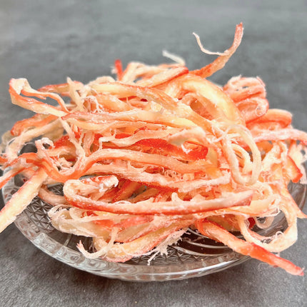 TSUI HEUNG Dried Shredded Squid Mild Spicy 60g【趣香蝦子花生1949】鮮烤輕辣魷魚絲 60g