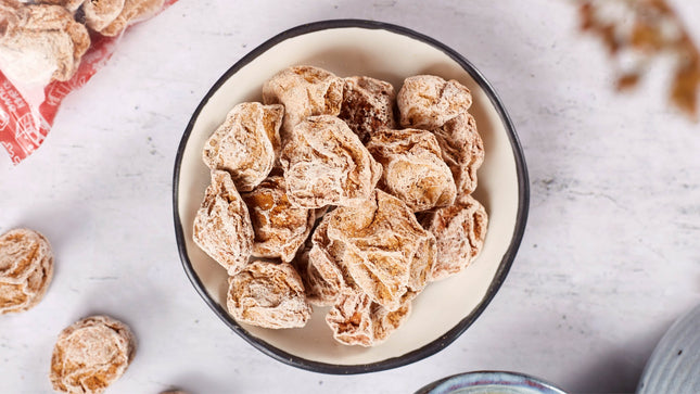 YIU FUNG STORE Ginseng Preserved Plum 75g【么鳳士多】花旗蔘話梅 75g