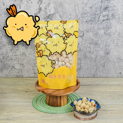 TSUI HEUNG Crispy Peanuts in Shrimp Roe Style 70g【趣香蝦子花生1949】手工香脆原味蝦子花生 70g (小)