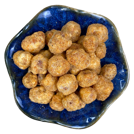 TSUI HEUNG Super Spicy Peanuts in Shrimp Roe Style 70g【趣香蝦子花生1949】激辛麻辣蝦子花生 70g (小)