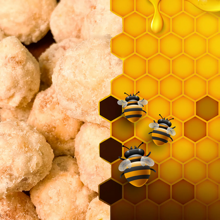 TSUI HEUNG Korean Honey Buttermilk Peanuts in Shrimp Roe Style 150g【趣香蝦子花生1949】韓式蜂蜜奶油味蝦子花生 150g (大)