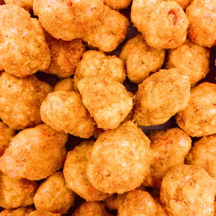 TSUI HEUNG Super Spicy Peanuts in Shrimp Roe Style 70g【趣香蝦子花生1949】激辛麻辣蝦子花生 70g (小)