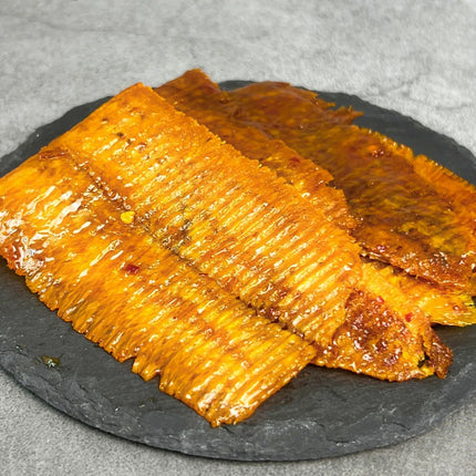 TSUI HEUNG Thai Sweet Spicy Squid Slice 80g【趣香蝦子花生1949】泰國甜辣風琴魷魚片 80g