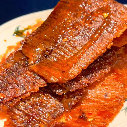 TSUI HEUNG Thai Sweet Spicy Squid Slice 80g【趣香蝦子花生1949】泰國甜辣風琴魷魚片 80g