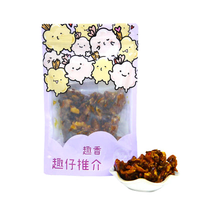 TSUI HEUNG Thai Sweet Spicy Squid Small Roll 80g【趣香蝦子花生1949】泰國香甜辣小卷 80g