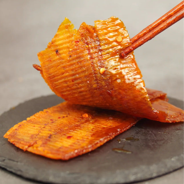 TSUI HEUNG Thai Sweet Spicy Squid Slice 80g【趣香蝦子花生1949】泰國甜辣風琴魷魚片 80g