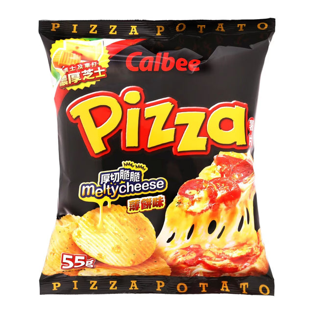 CALBEE Potato Chips Pizza 55g【卡樂B】薄餅薯片 55g