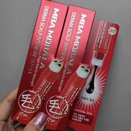 【MBA 】韓國 DAYCELL MBA 魚腥草頭皮修護滋養液 MBA 生髮滾珠紅色限量款