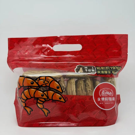 WING LOK Premium Mushroom Noodle 12pc (Thick)【永樂粉麵廠】極上冬菇麵 (12隻裝) 粗麵
