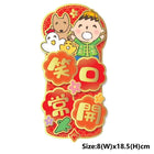 SANRIO MINNA NO TABO CNY POP UP MINI FEI CHUN【SANRIO】MINNA NO TABO 迷你立體揮春-笑口常開