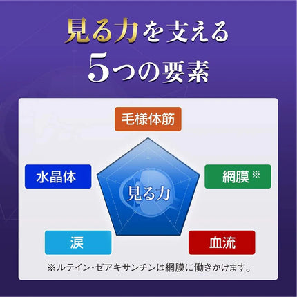 ROHTO V5 Eye Protection Supplement 30 Capsules【樂敦】日本版 V5 護眼強目素 (30粒) 樂敦V5葉黃素